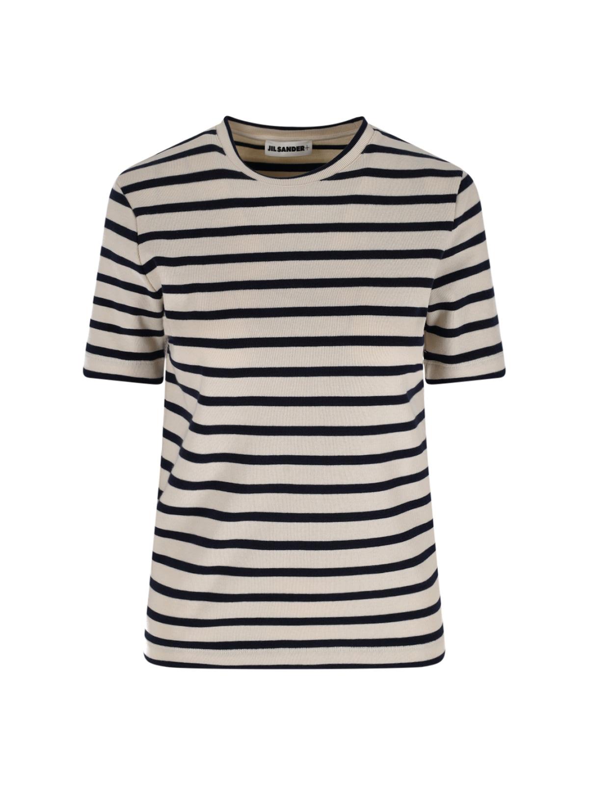 jil sander t-shirts and polos white cotton - women