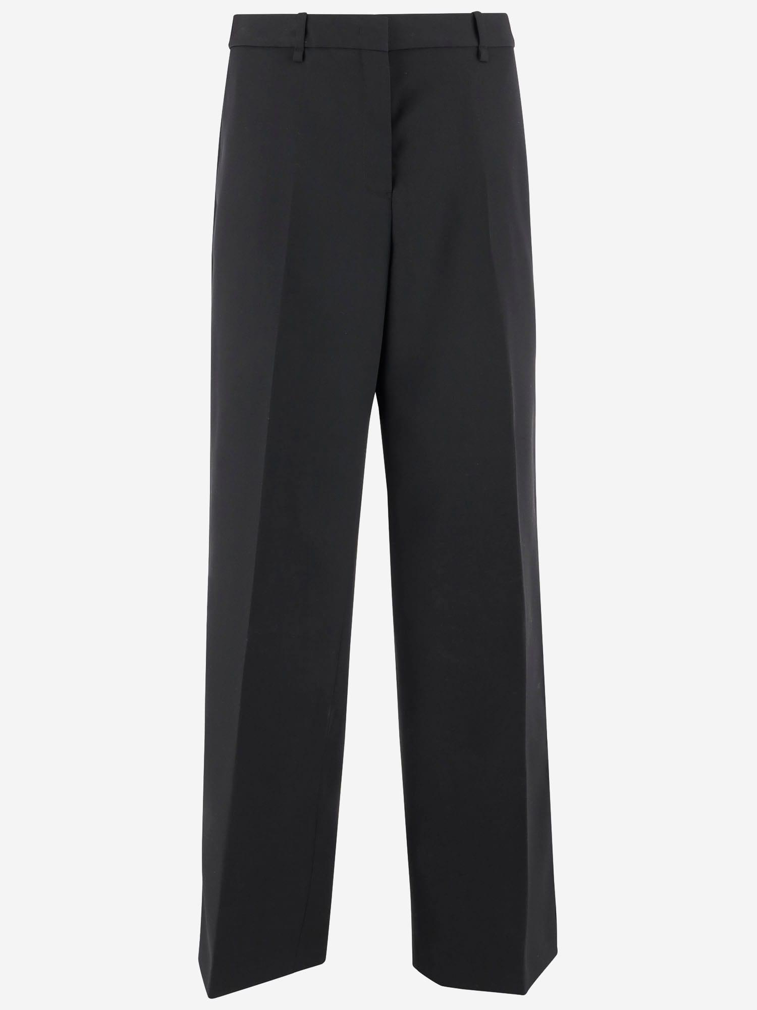 jil sander tailored wool gabardine pants