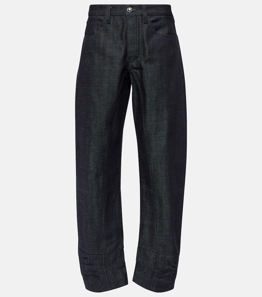 jil sander tapered cropped mid