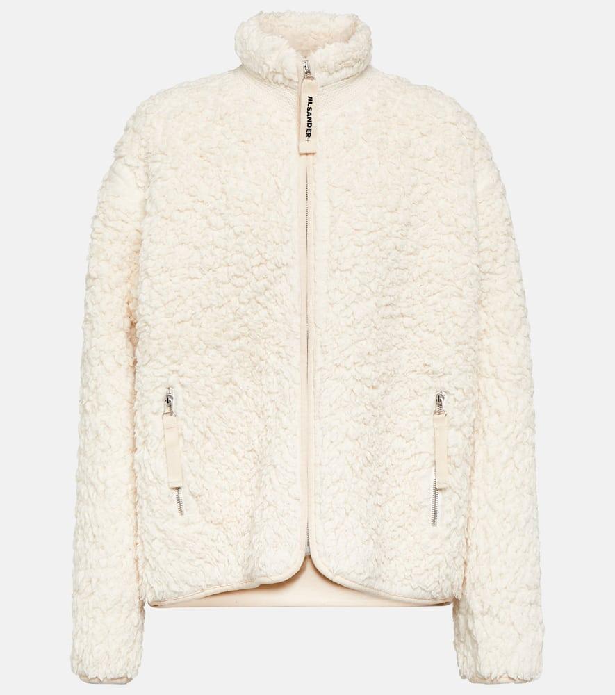 jil sander teddy jacket