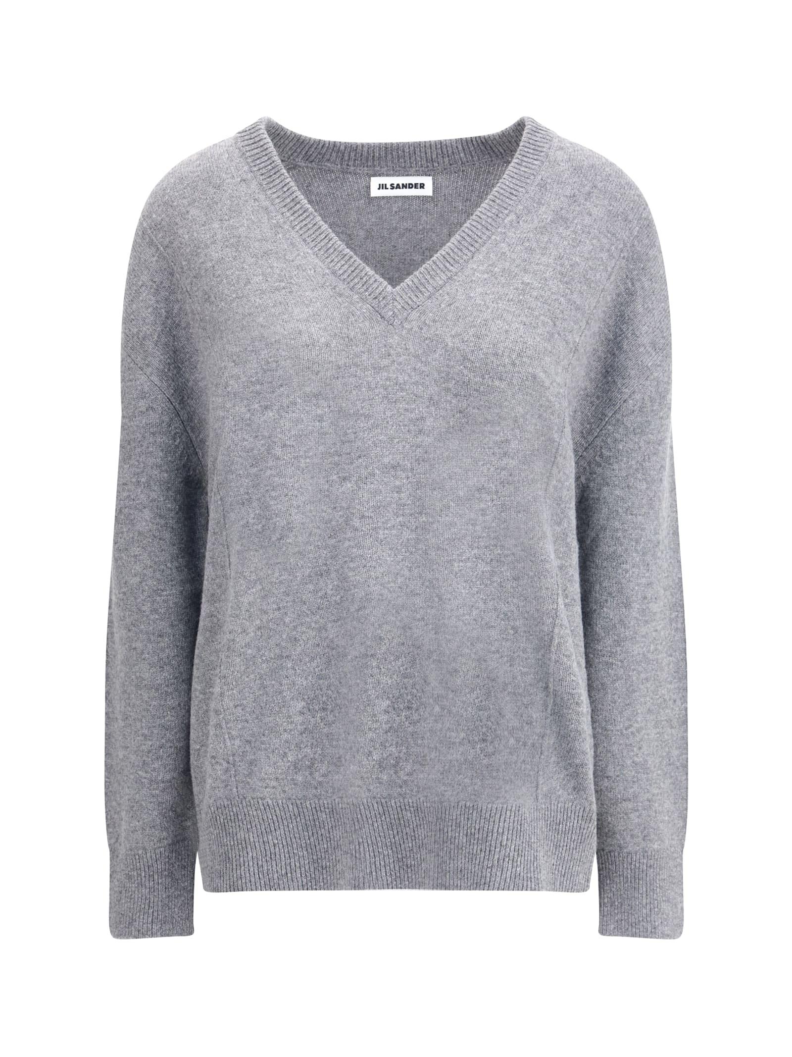 jil sander v neck sweater