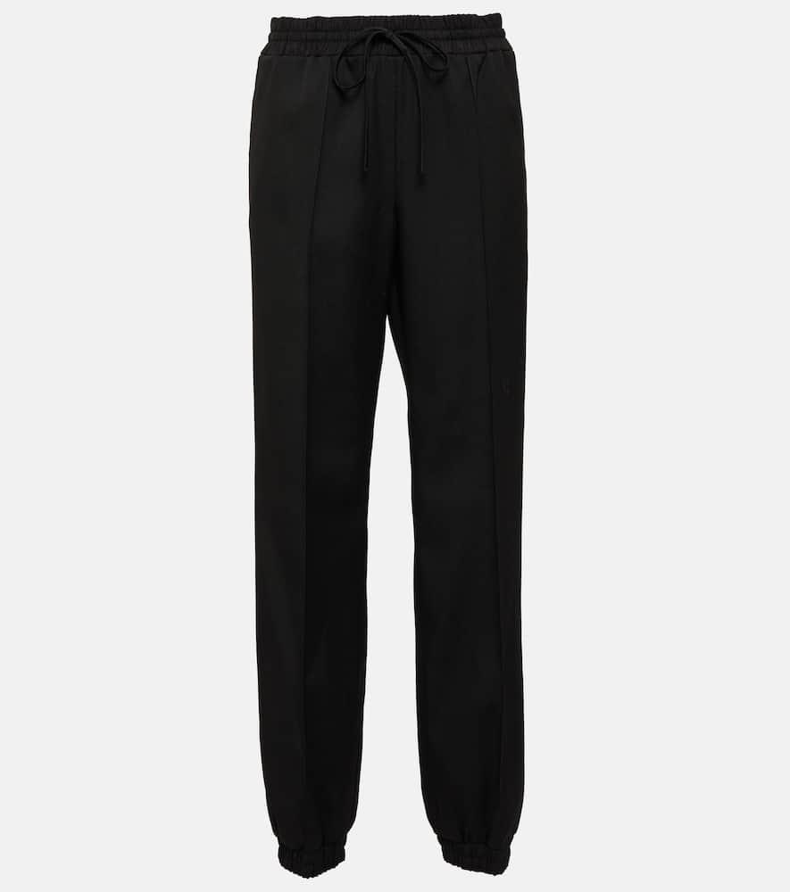 jil sander virgin wool gabardine pants