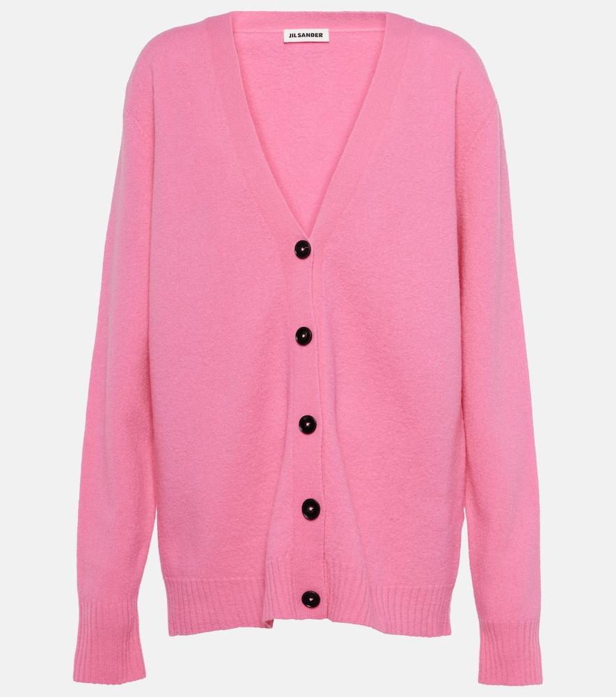 jil sander wool cardigan