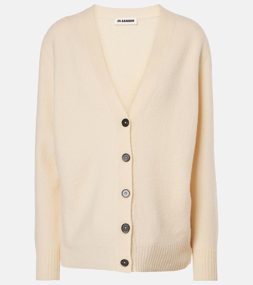 jil sander wool cardigan