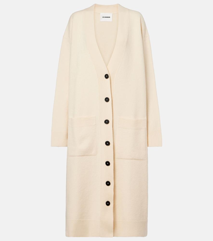 jil sander wool cardigan