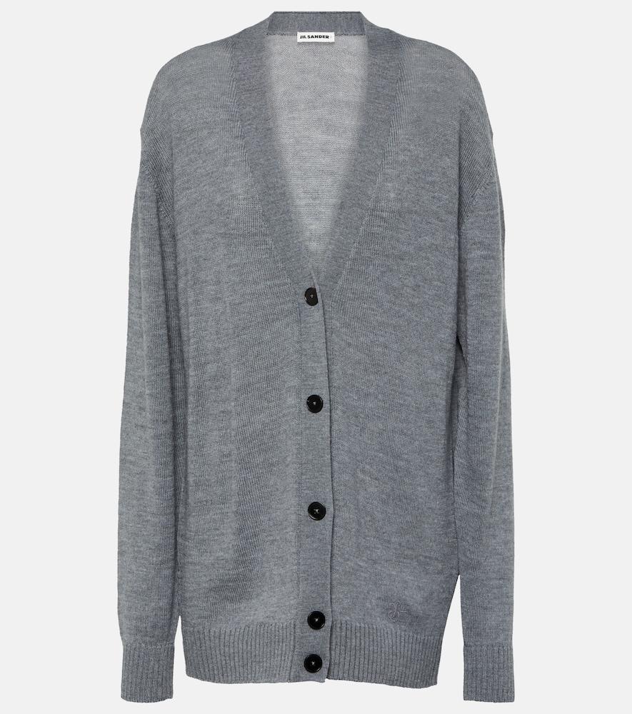 jil sander wool cardigan