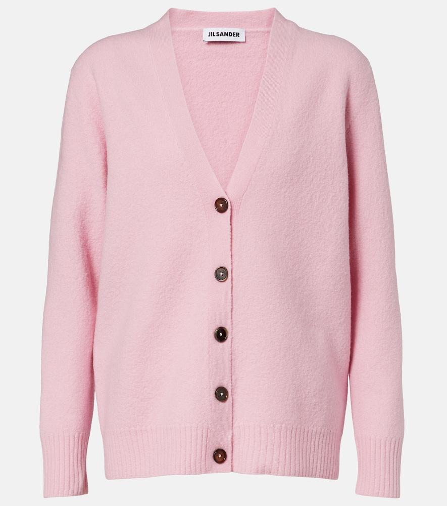 jil sander wool cardigan