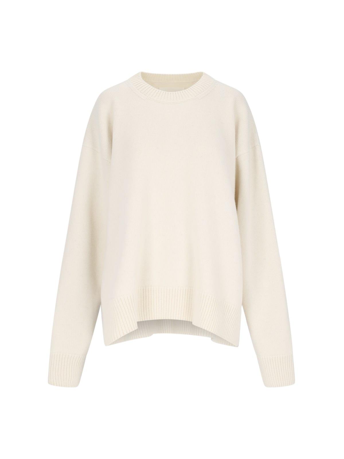 jil sander wool crew neck sweater