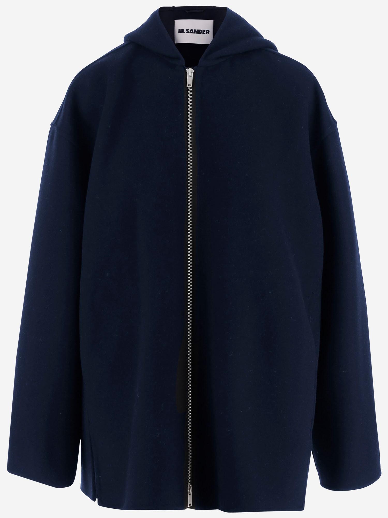 jil sander wool jacket