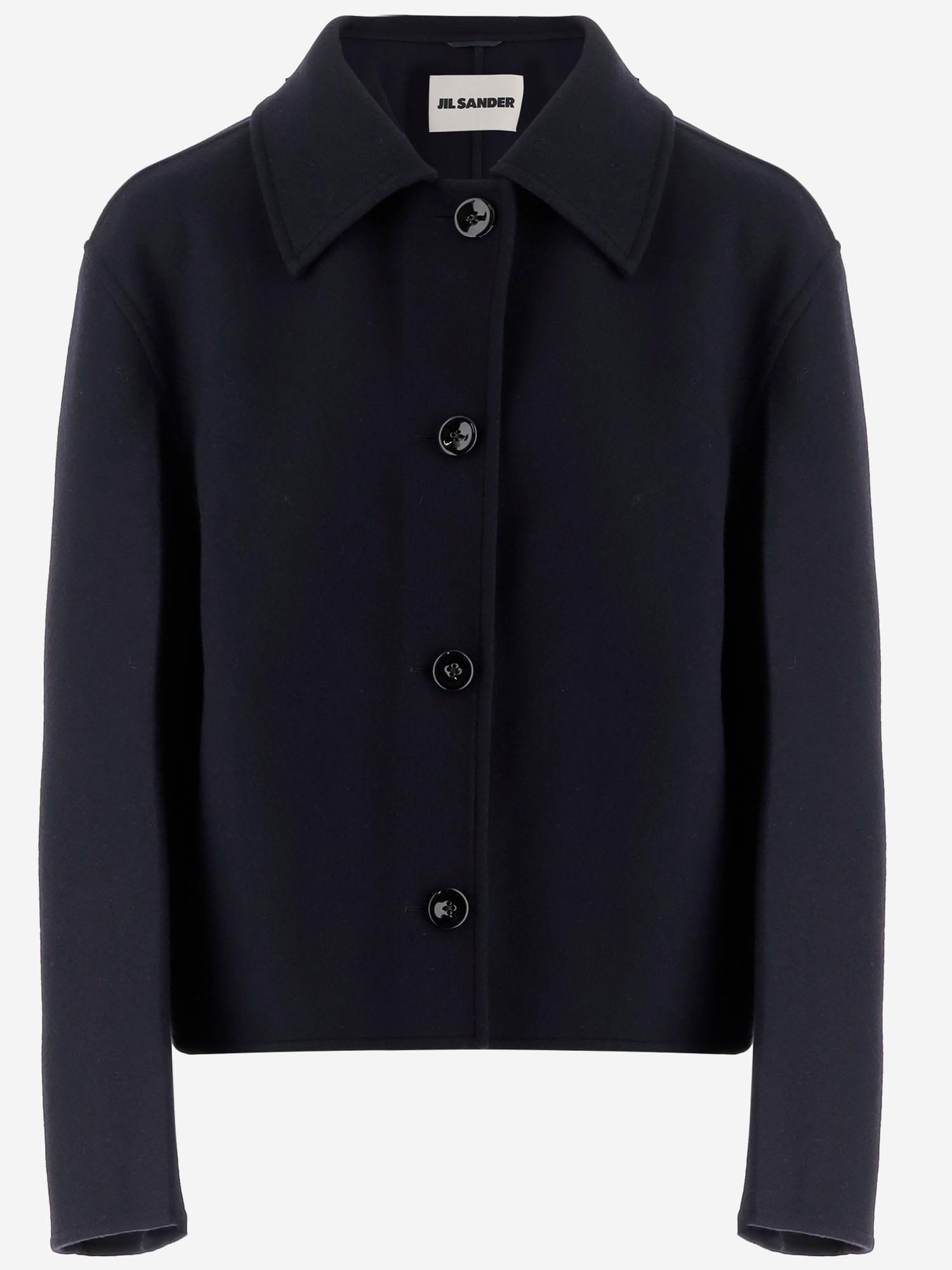 jil sander wool jacket