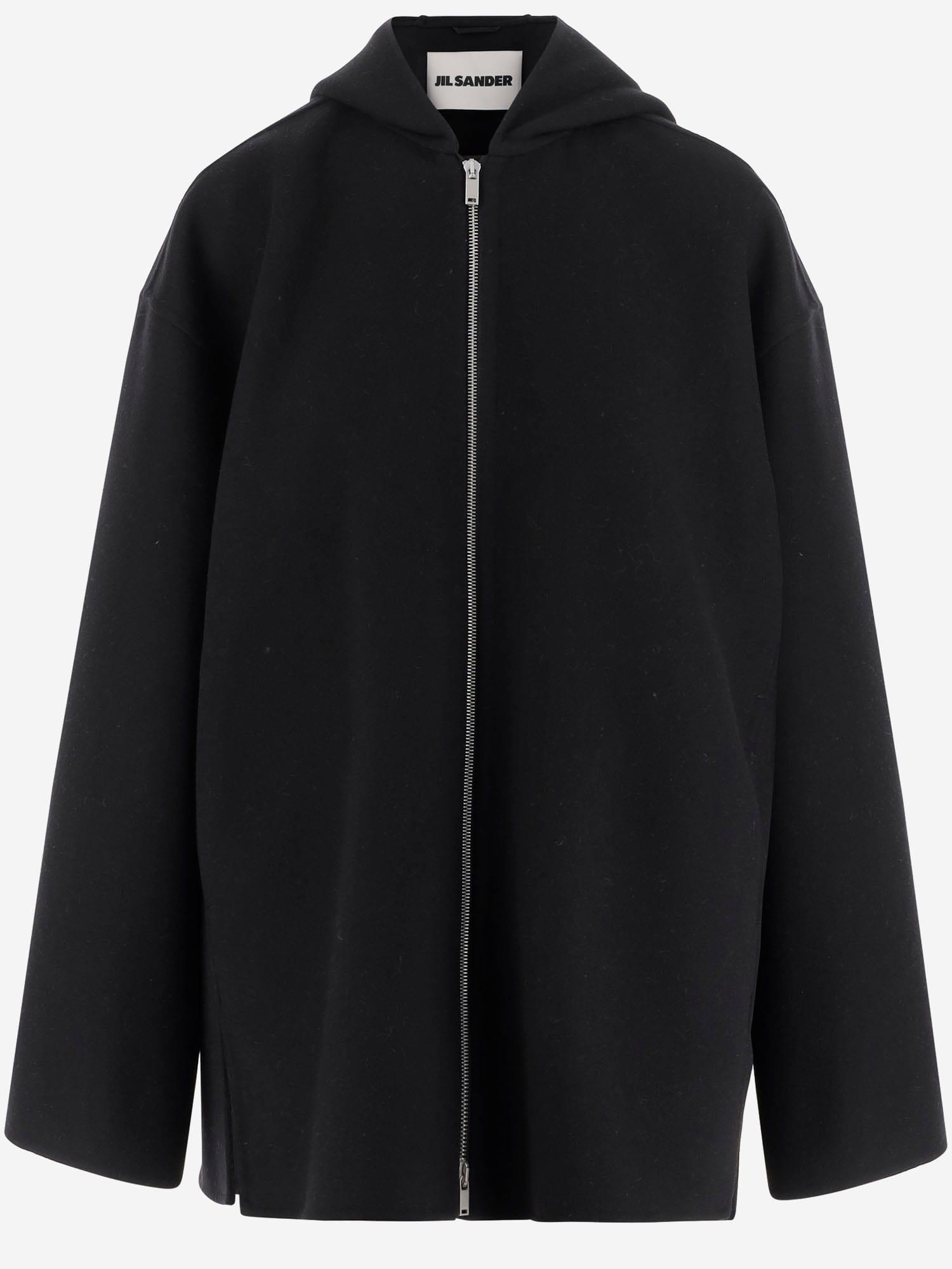 jil sander wool jacket
