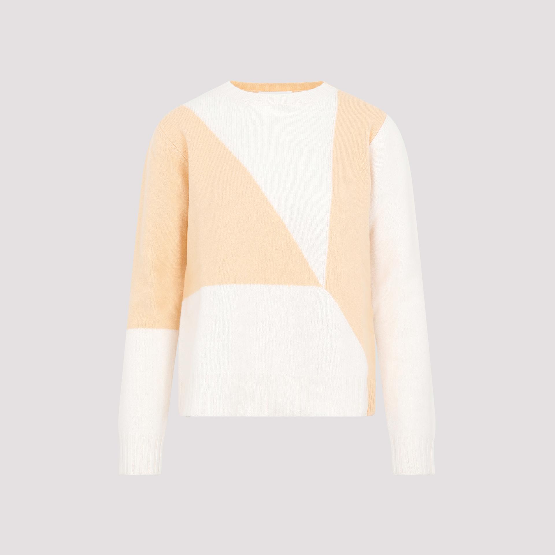 jil sander wool sweater yellow & orange - women