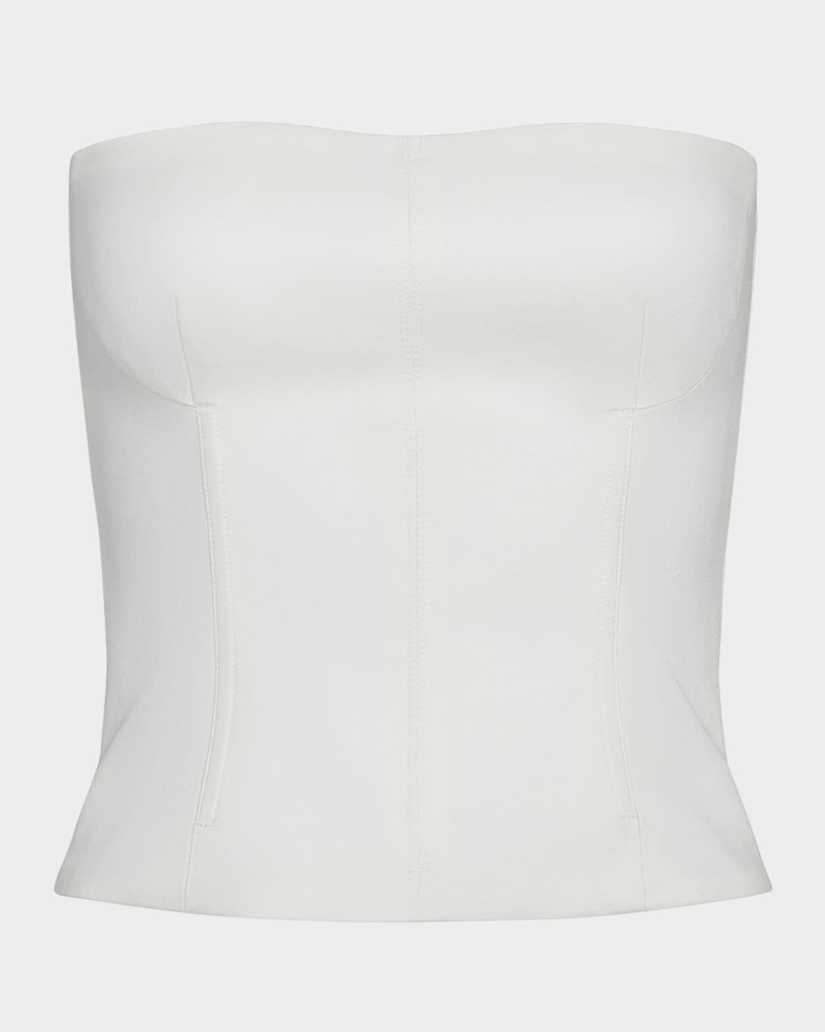 jillian strapless bustier top