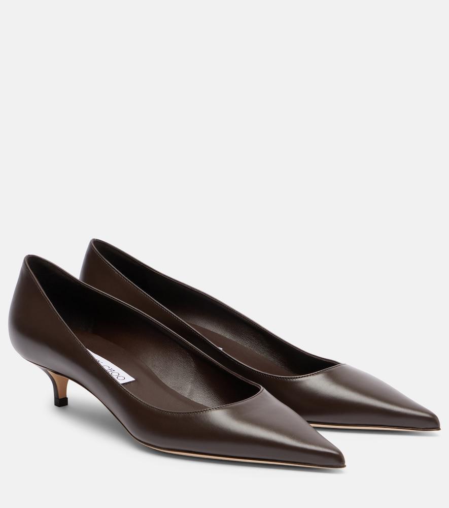 jimmy choo amelia 35 leather pumps