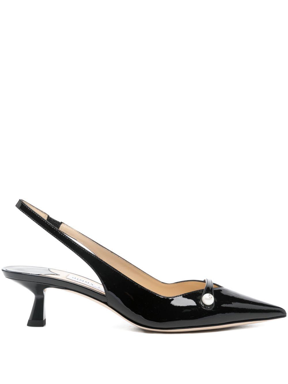 jimmy choo amita patent leather pumps