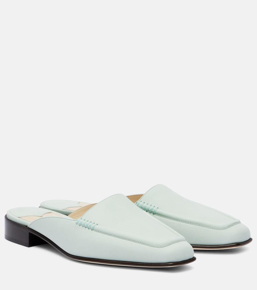 jimmy choo archive slide leather mules