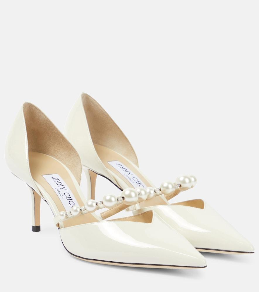 jimmy choo aurelie 65 patent leather pumps