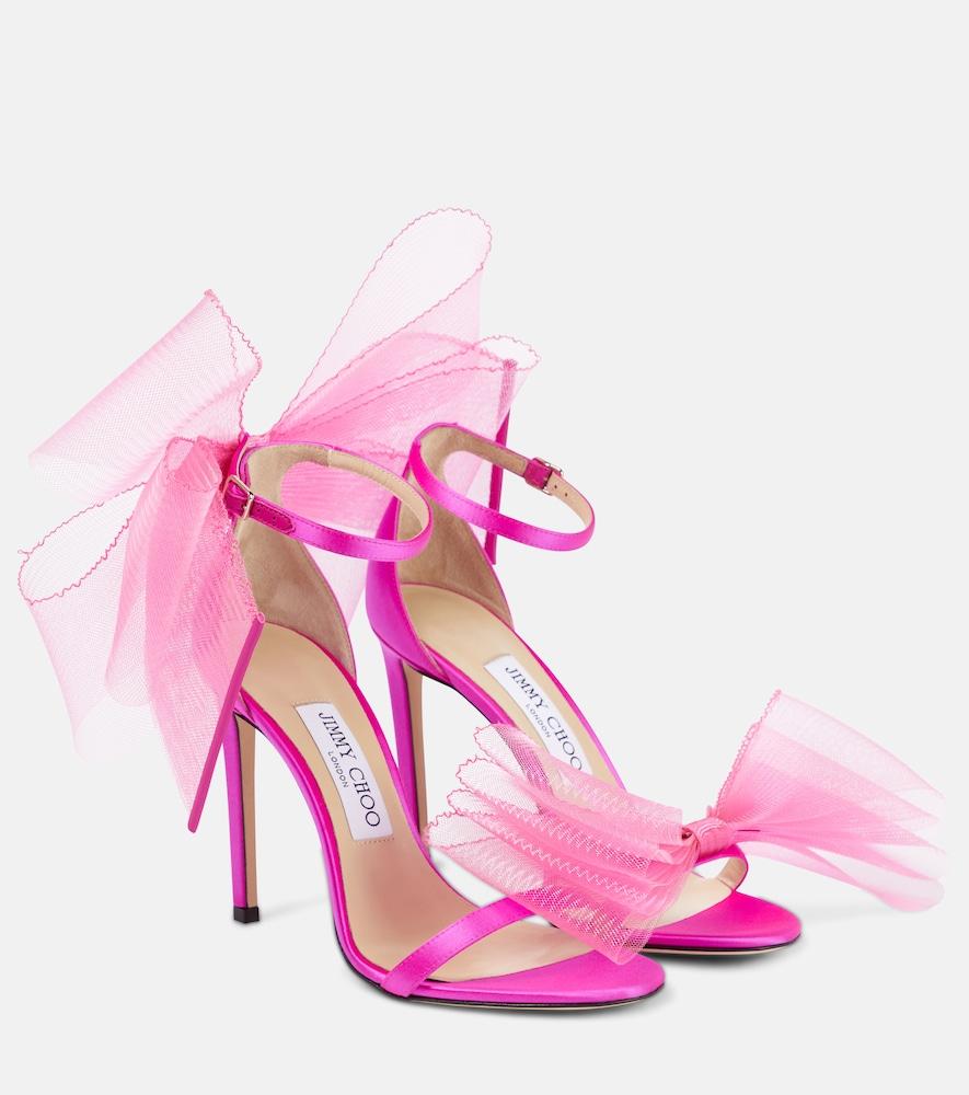 jimmy choo aveline 100 bow