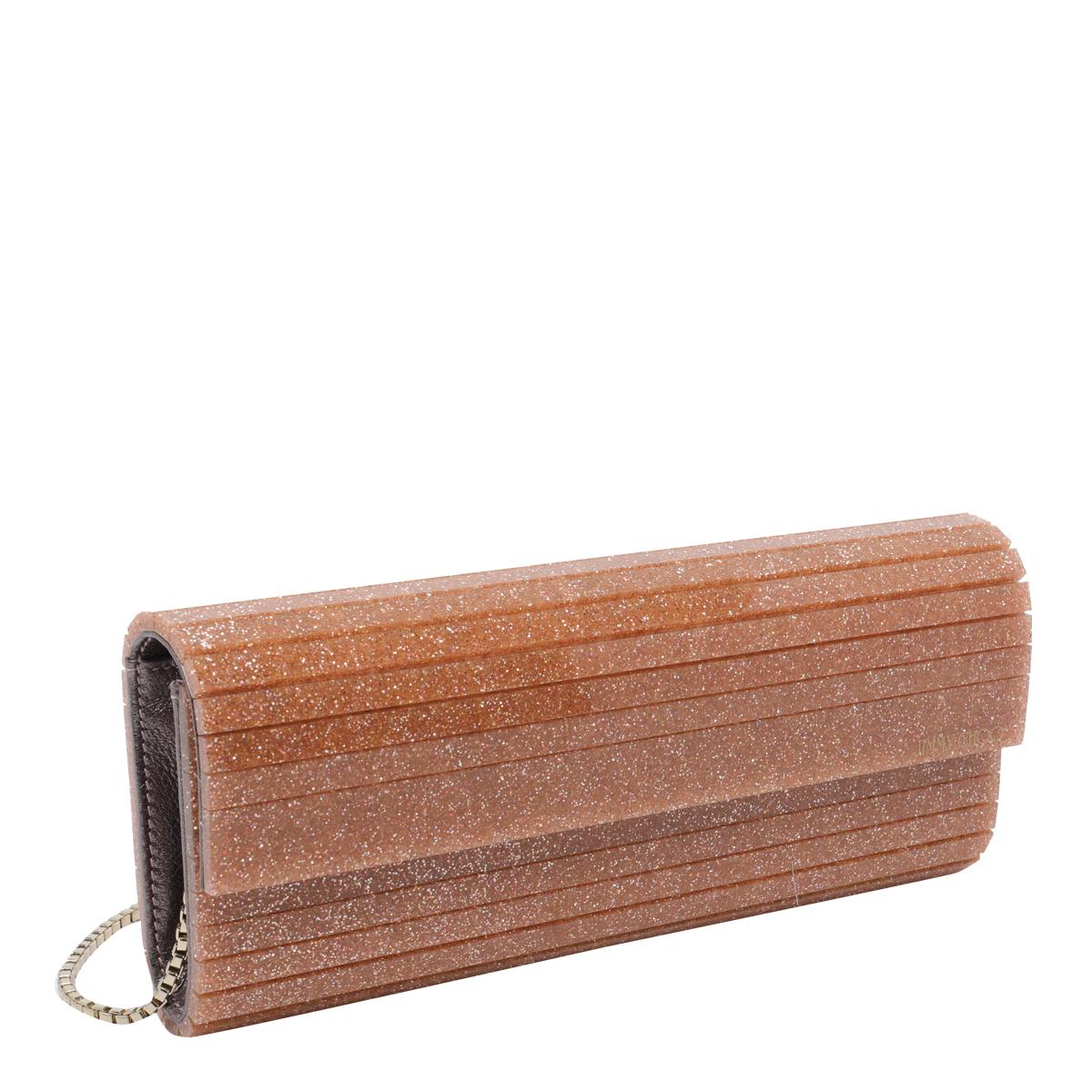 jimmy choo bags pink acrylic with glitter - women