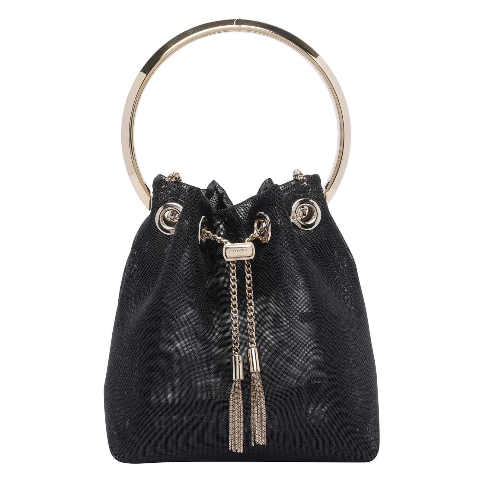 jimmy choo bon bon bucket bag