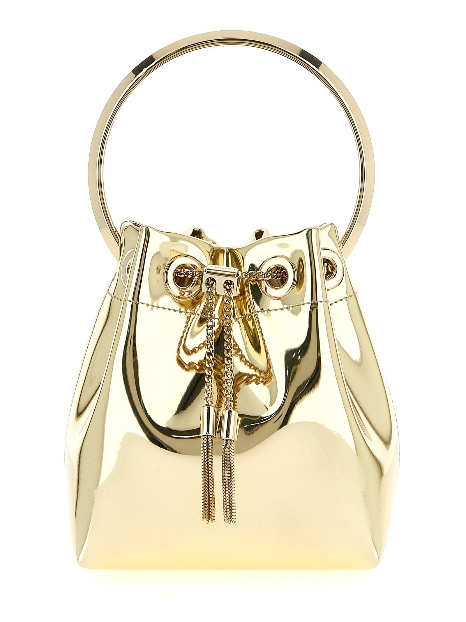 jimmy choo bon bon bucket bag
