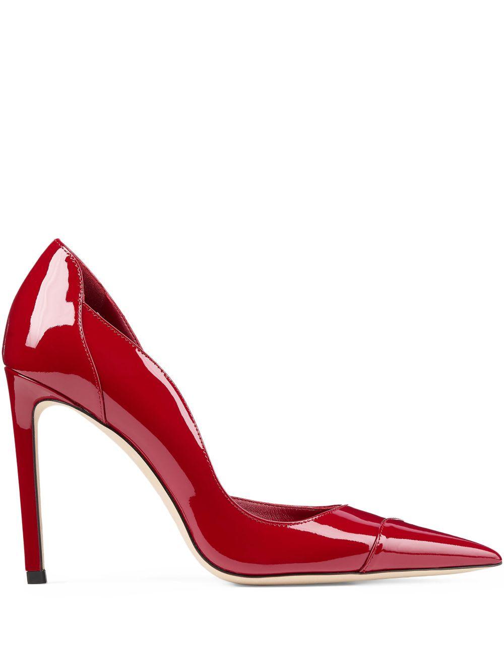 jimmy choo brigitte patent leather pumps