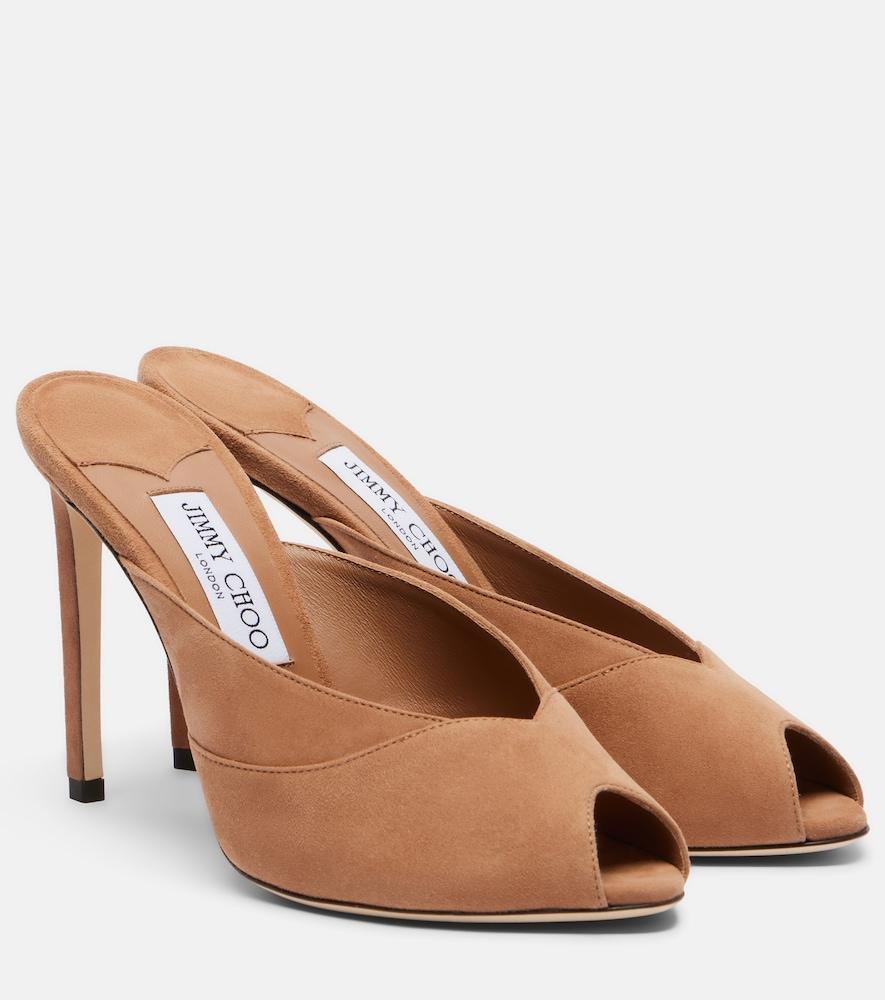 jimmy choo brigitte suede peep