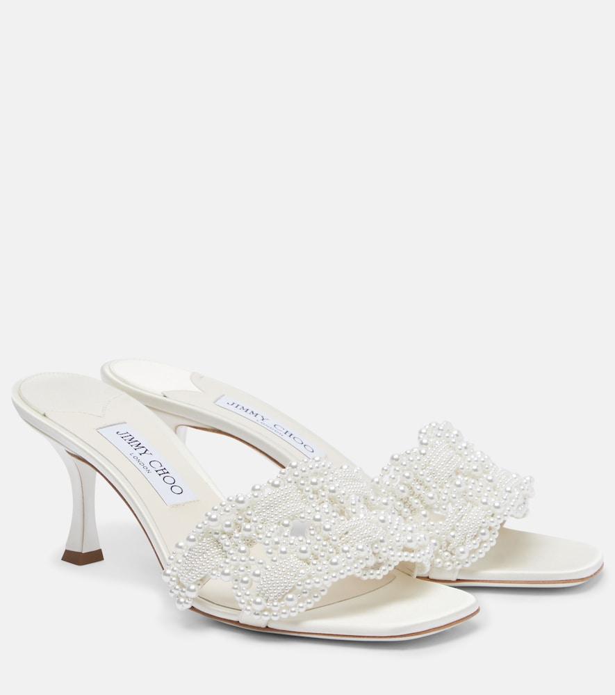 jimmy choo cary 70 faux pearl