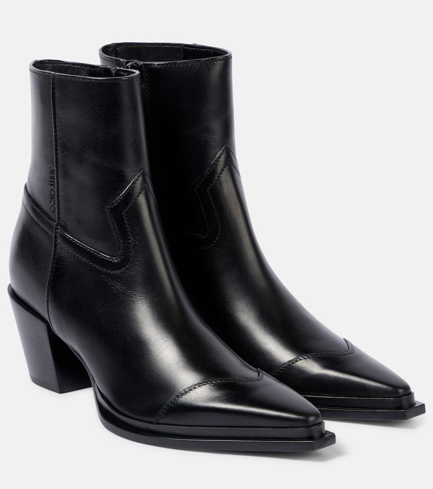 jimmy choo cece 60 leather ankle boots