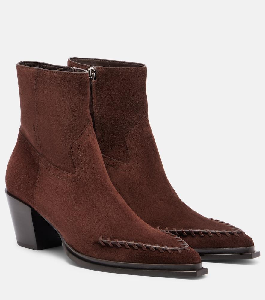 jimmy choo cece 60 suede ankle boots