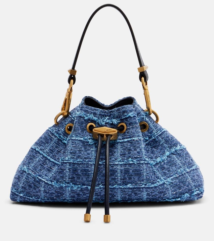 jimmy choo cinch small bucket bag