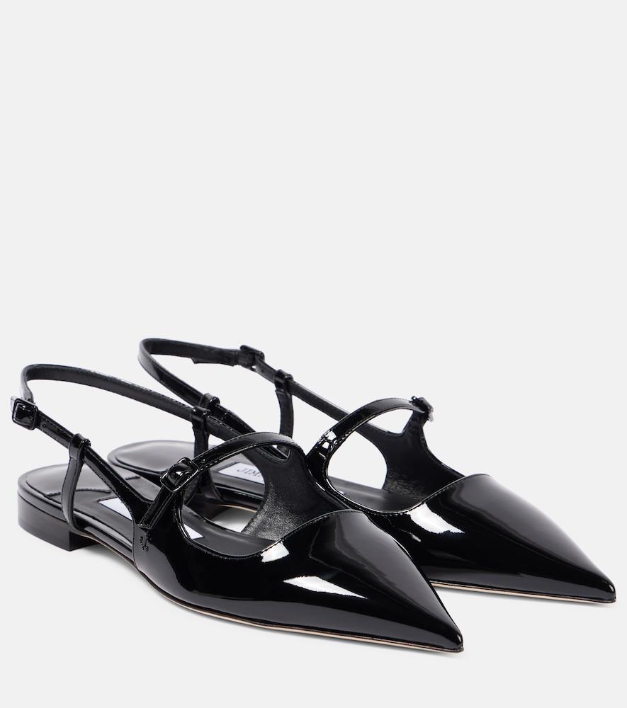 jimmy choo didi patent leather mary jane flats