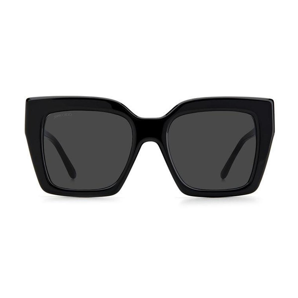 jimmy choo eleni-g-s nero celluloid occhiali sole - women