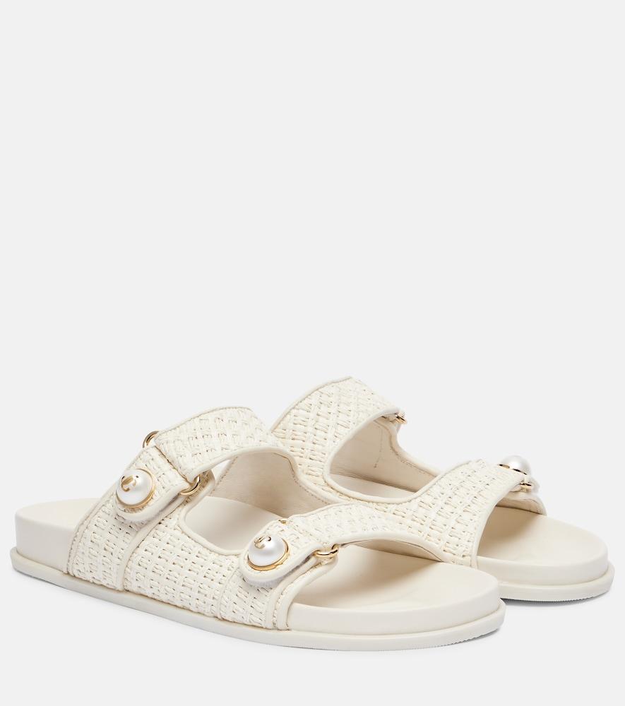 jimmy choo fayence embellished sandals