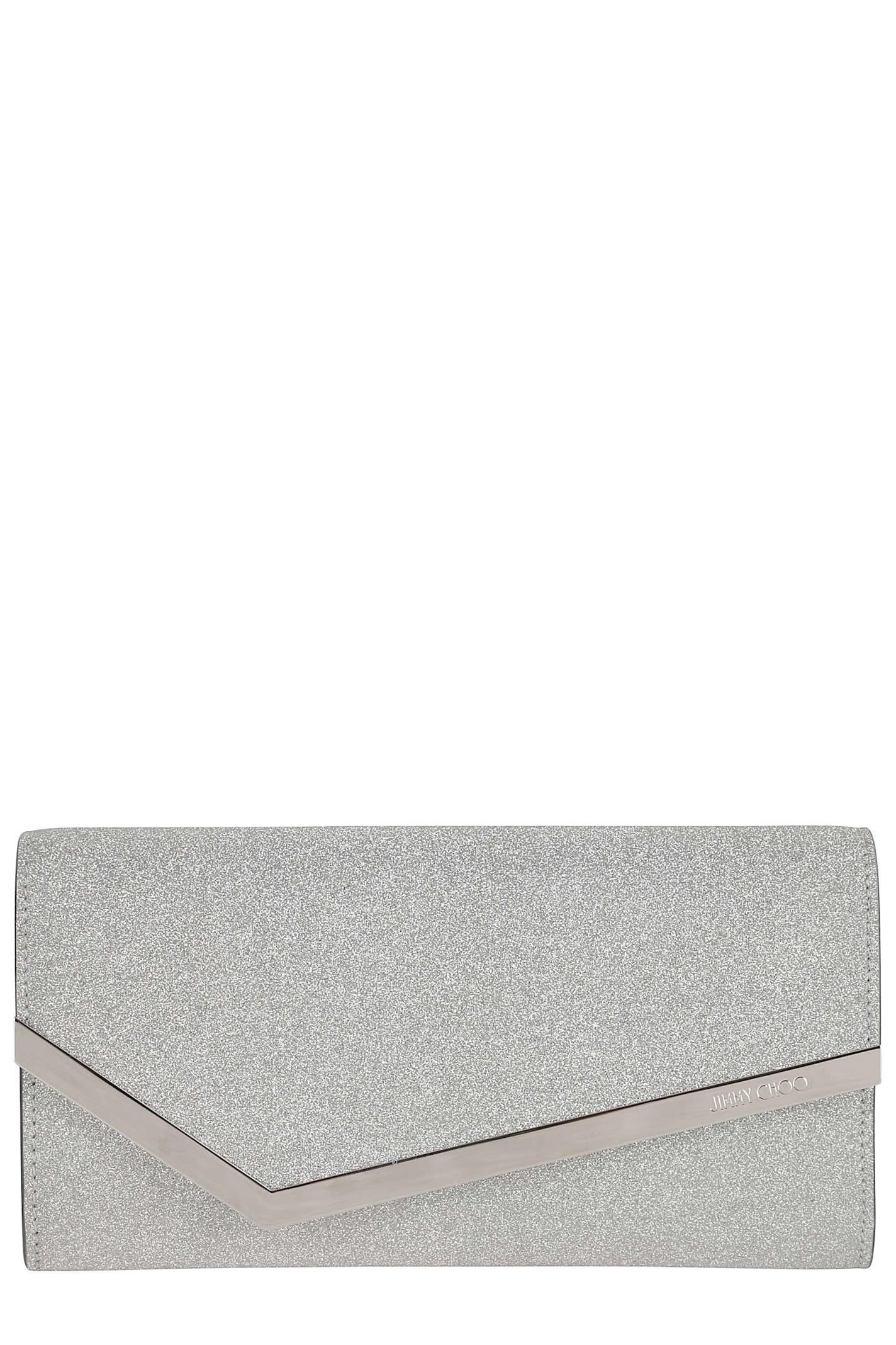 jimmy choo fine glitter leather