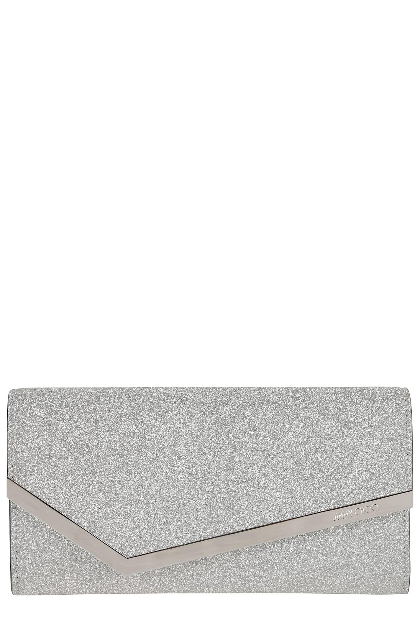 jimmy choo fine glitter leather