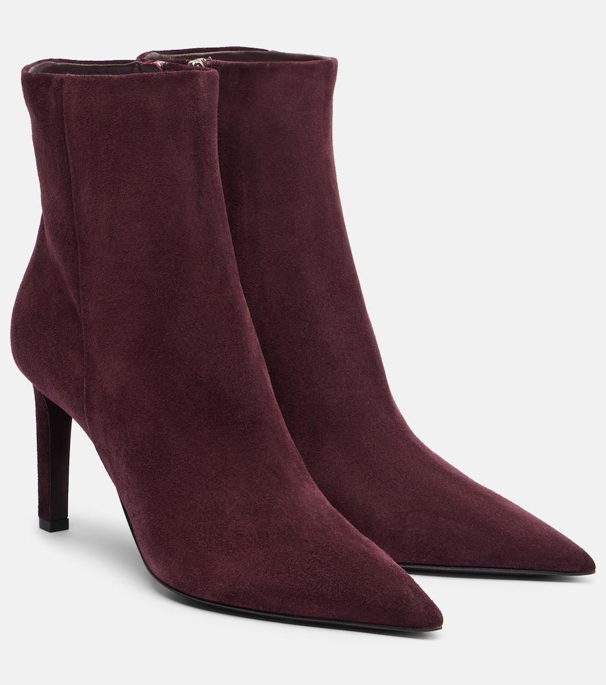 jimmy choo frankie 85 suede ankle boots