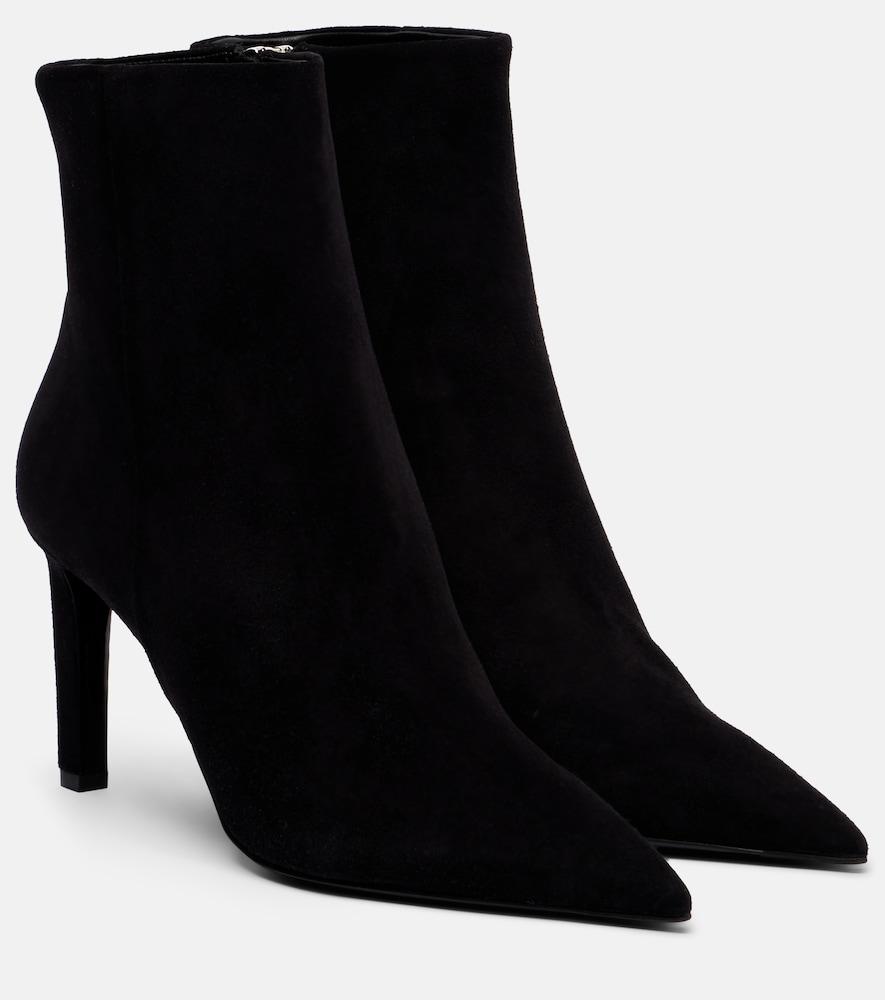 jimmy choo frankie 85 suede ankle boots