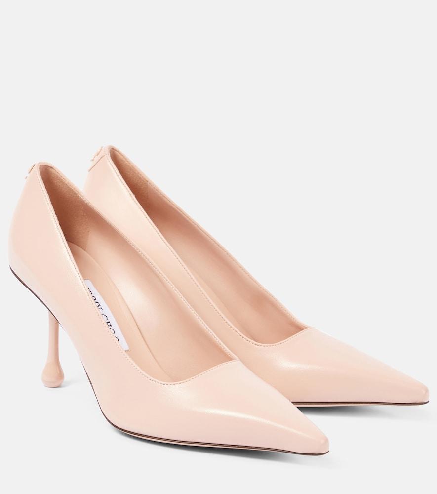 jimmy choo ixia 80 leather pumps