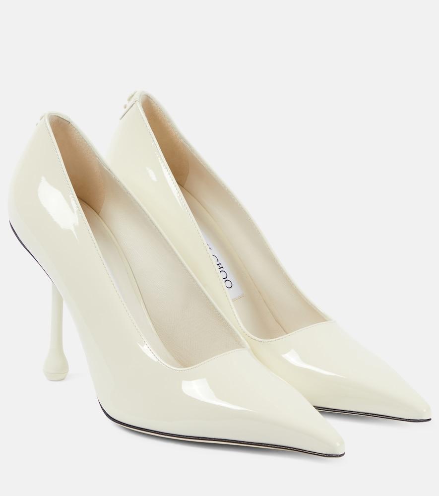 jimmy choo ixia 95 patent leather pumps