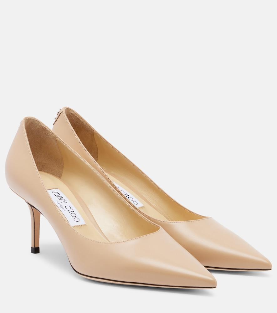 jimmy choo love 65 leather pumps