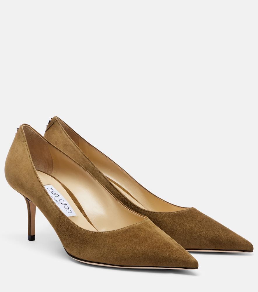 jimmy choo love 65 suede pumps