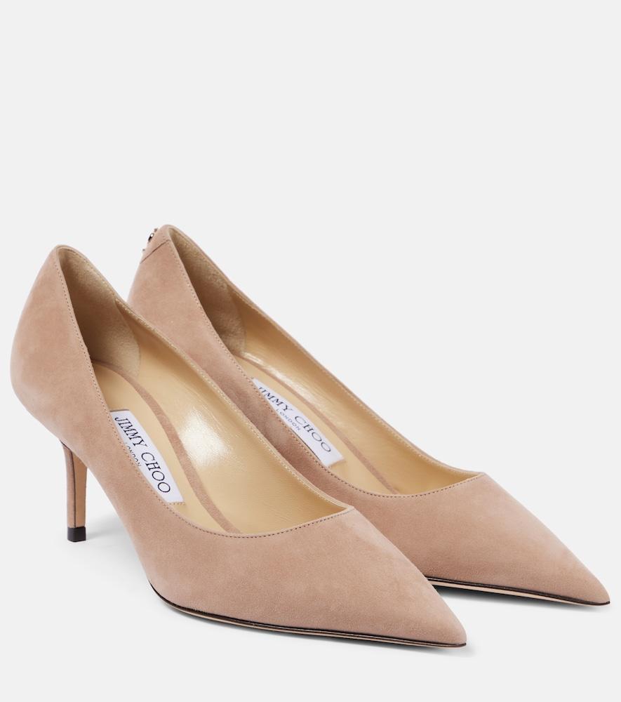 jimmy choo love 65 suede pumps