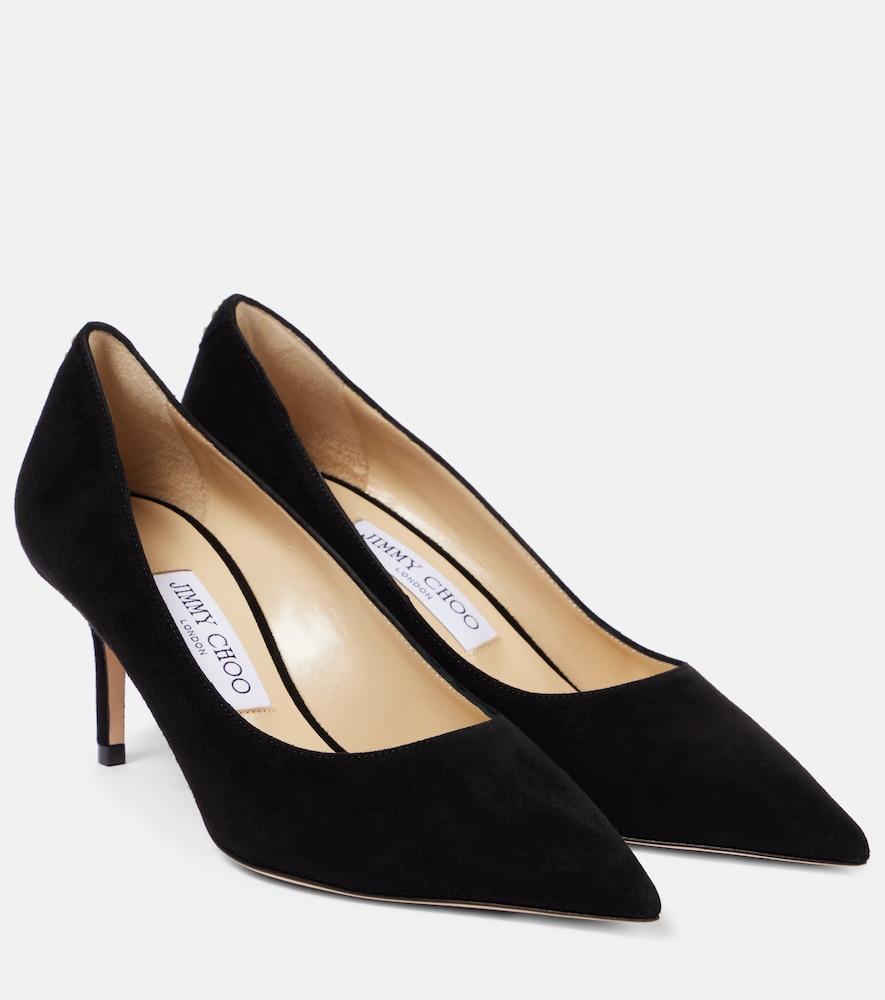 jimmy choo love 65 suede pumps