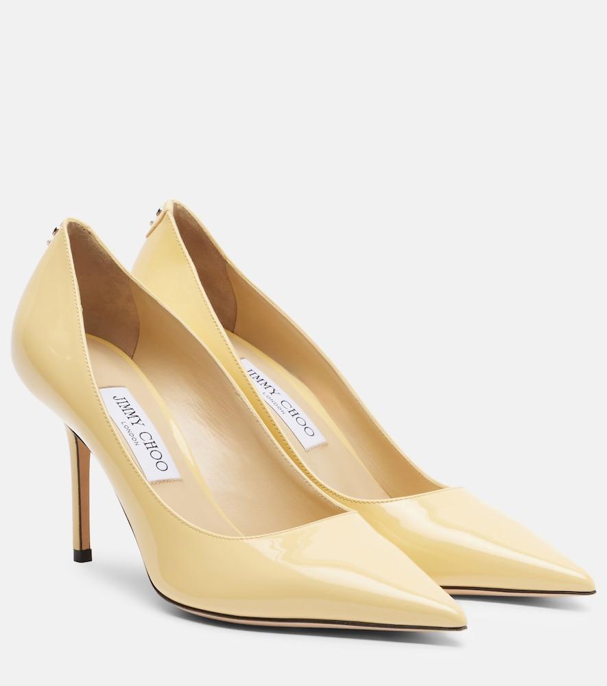 jimmy choo love 85 patent leather pumps
