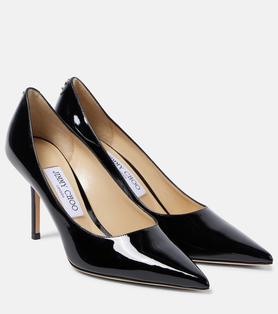 jimmy choo love 85 patent leather pumps