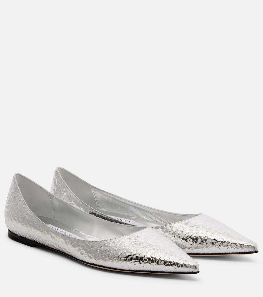 jimmy choo love ballet flats