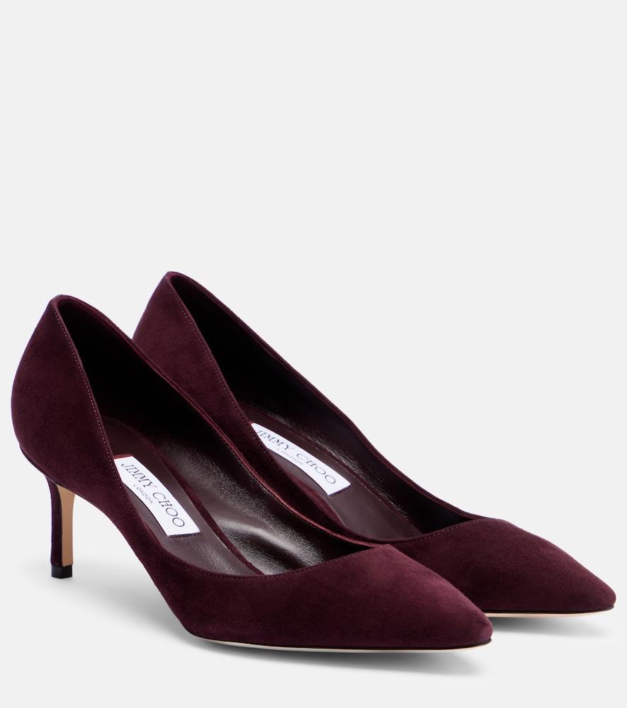 jimmy choo romy 60 suede pumps