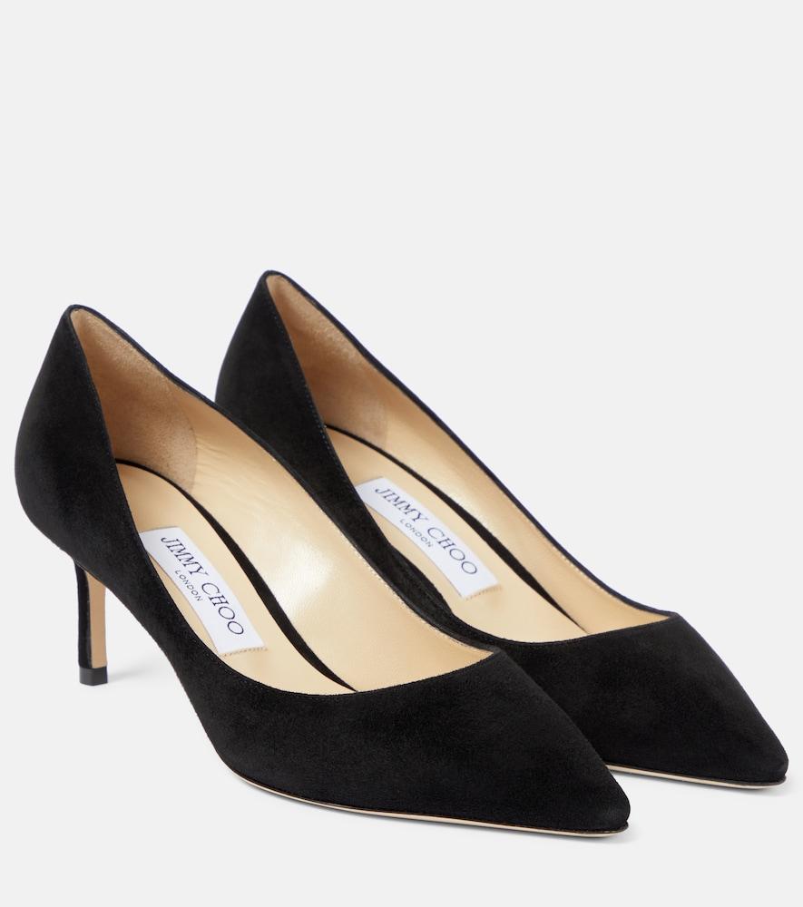 jimmy choo romy 60 suede pumps
