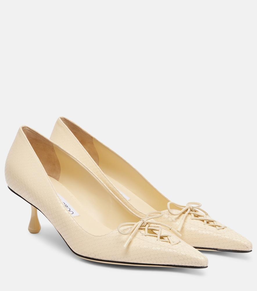 jimmy choo scarlett 50 leather pumps